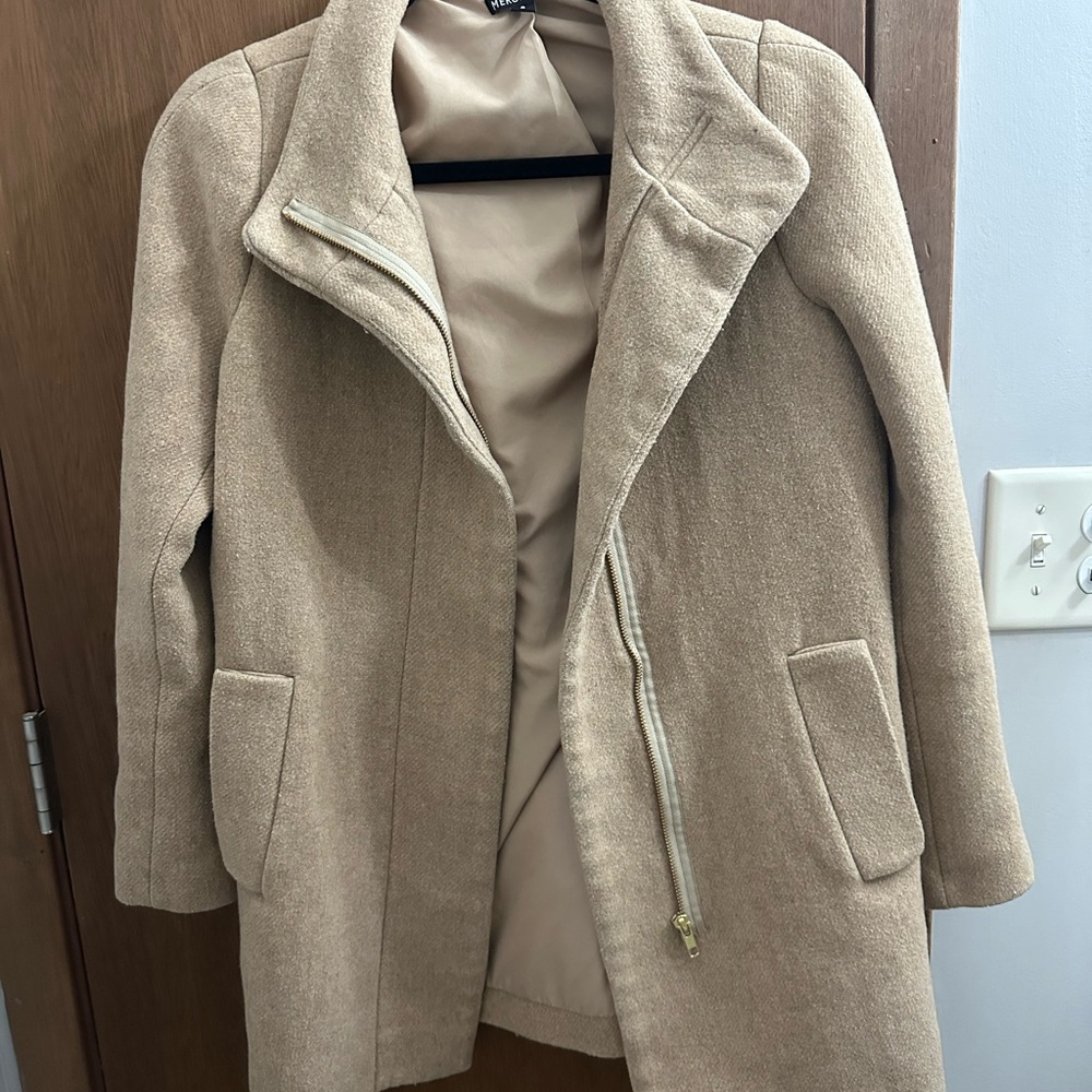 J. Crew Tan Coat